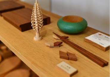 自然素材を使った小物