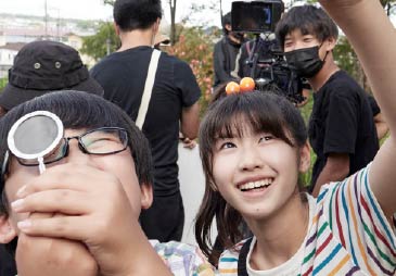 大人も子どもも楽しそうな撮影風景