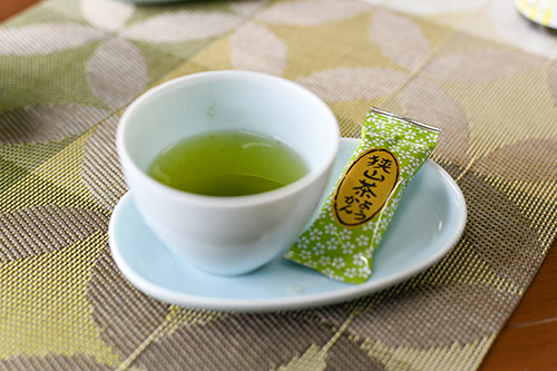 狭山茶と狭山茶ようかん