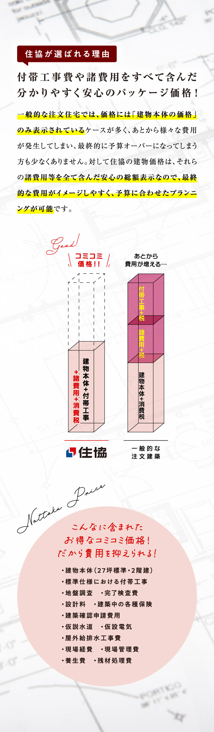 住協が選ばれる理由